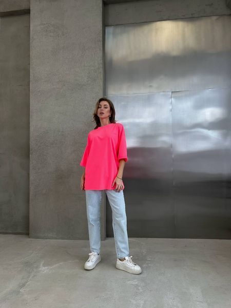 Подовжена футболка oversize  SH268  фото