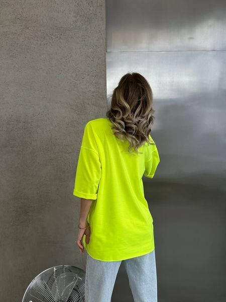 Подовжена футболка oversize  SH268  фото